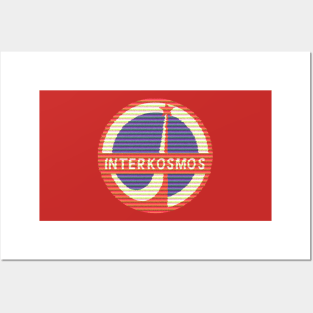 Interkosmos Soviet Space Program Posters and Art